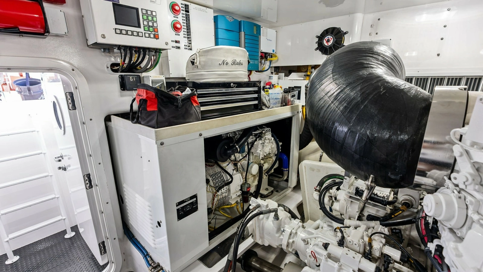 Engine Room with Generator
