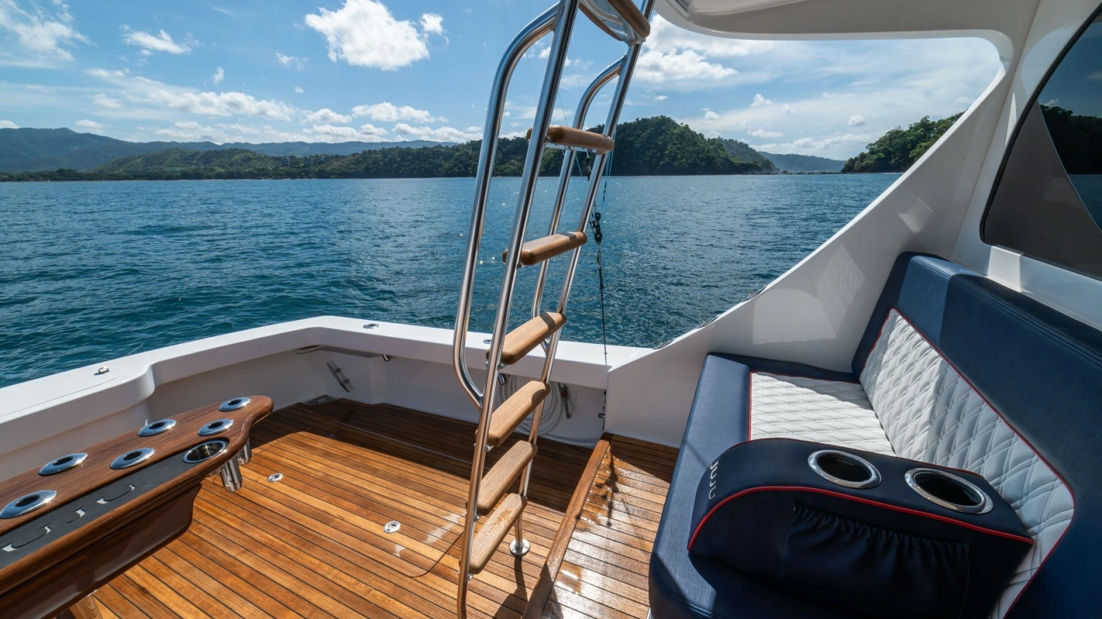 Aft Deck with Ladder and Seating