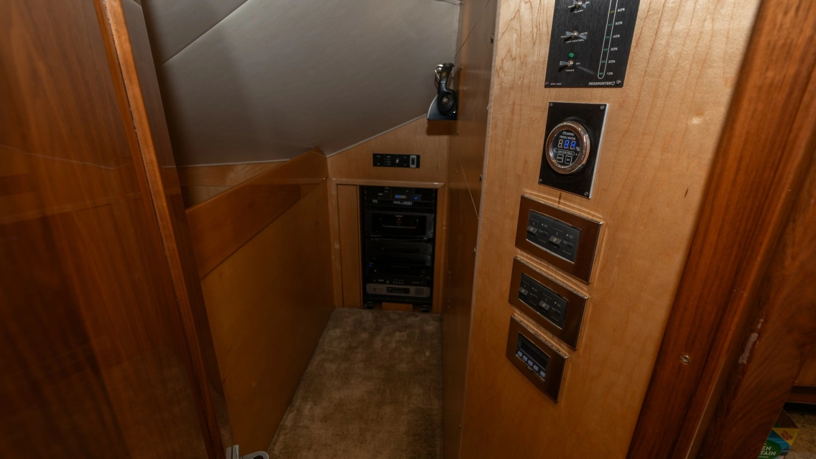 Control Panel and Electronics Area