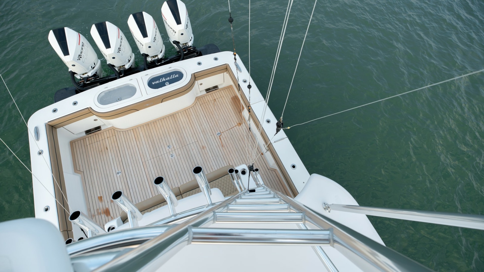 Aerial View of Aft Deck