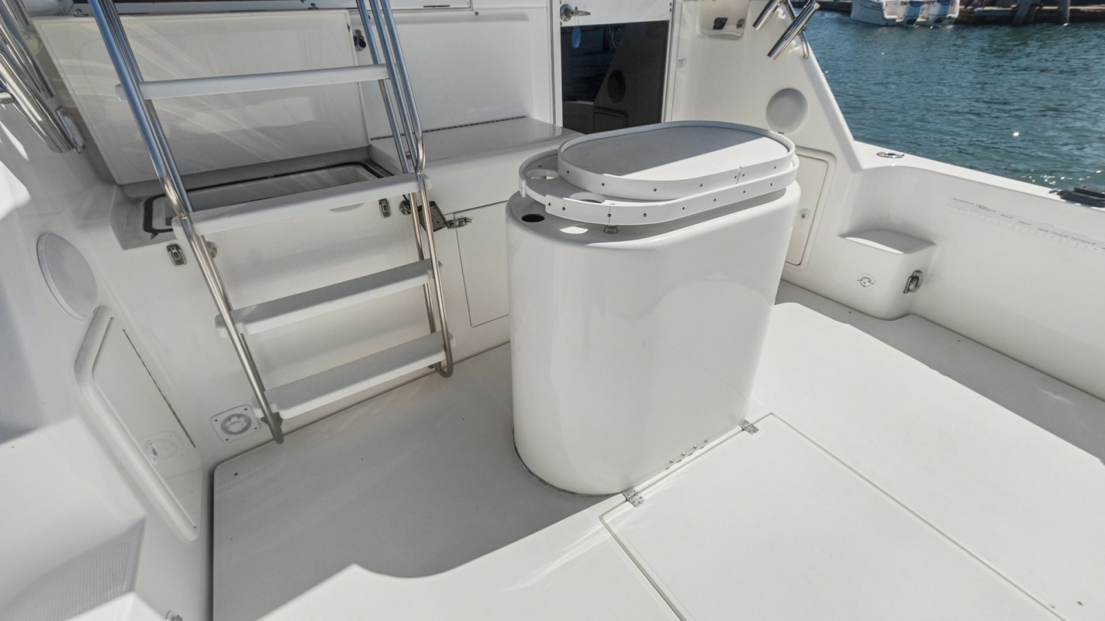 Spacious Aft Deck with Storage