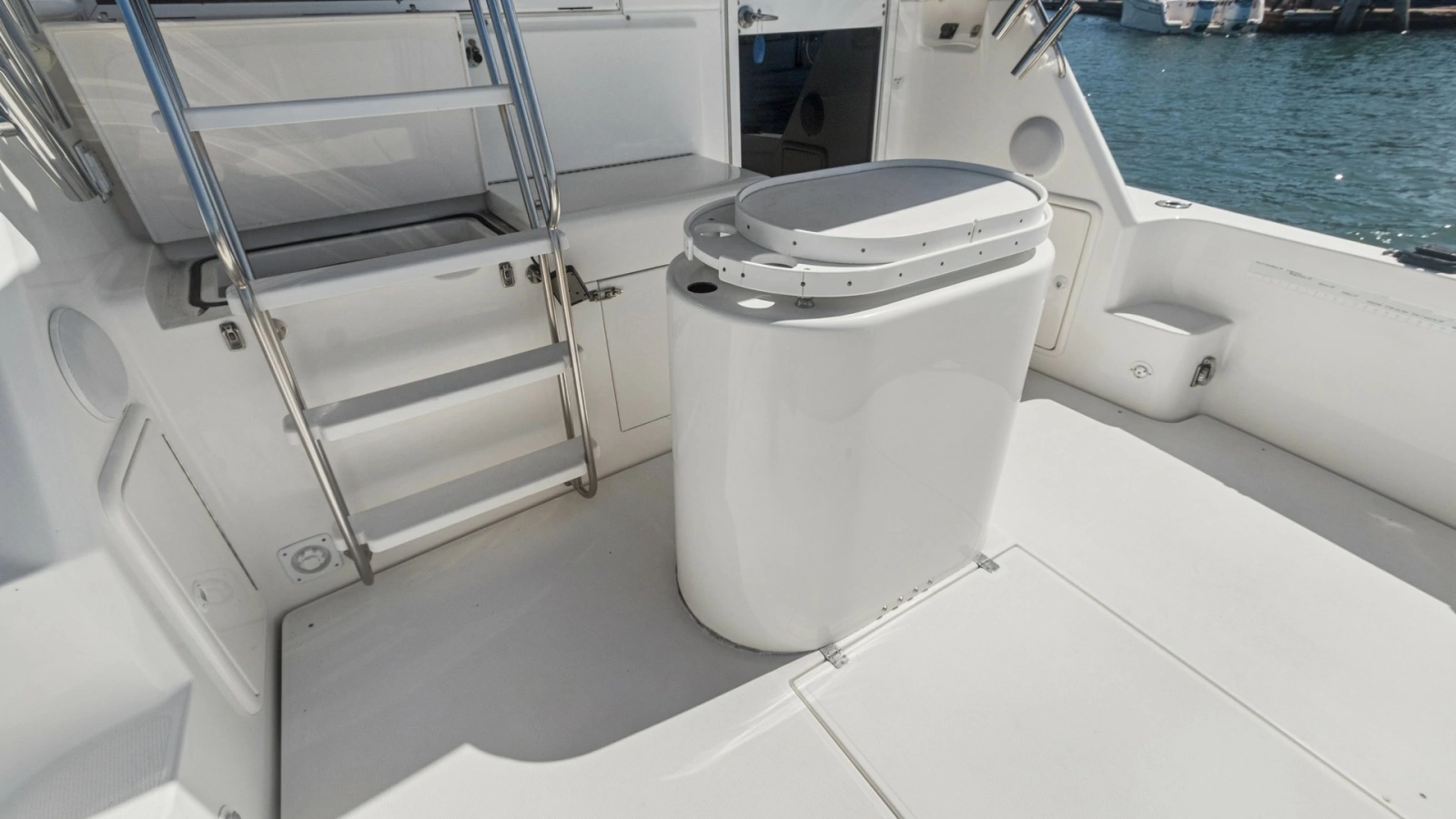 Spacious Aft Deck with Storage
