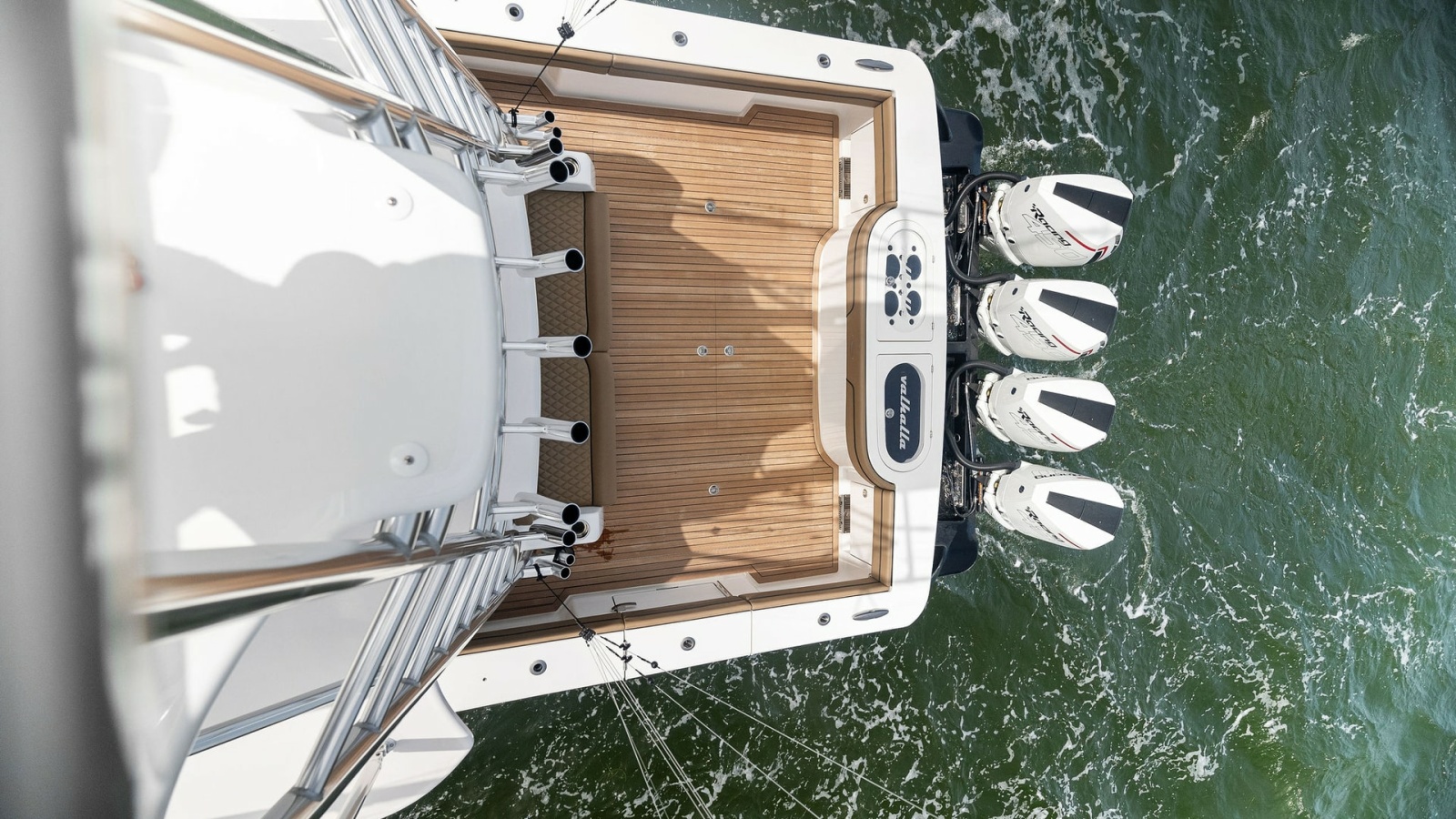 Aerial View of Aft Deck and Engines