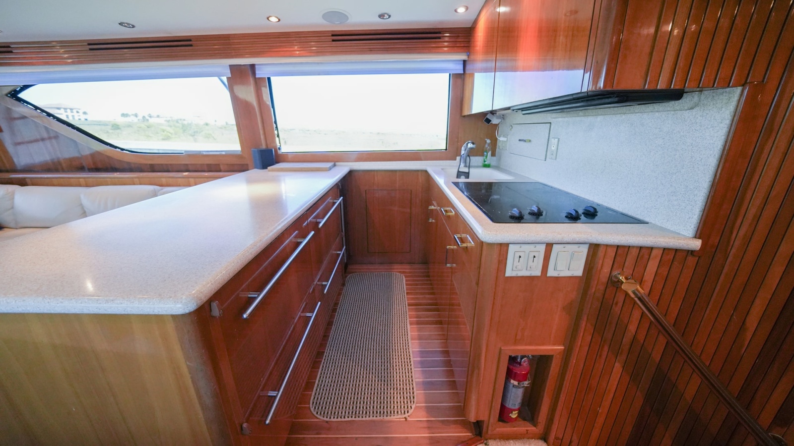 Galley with Modern Amenities