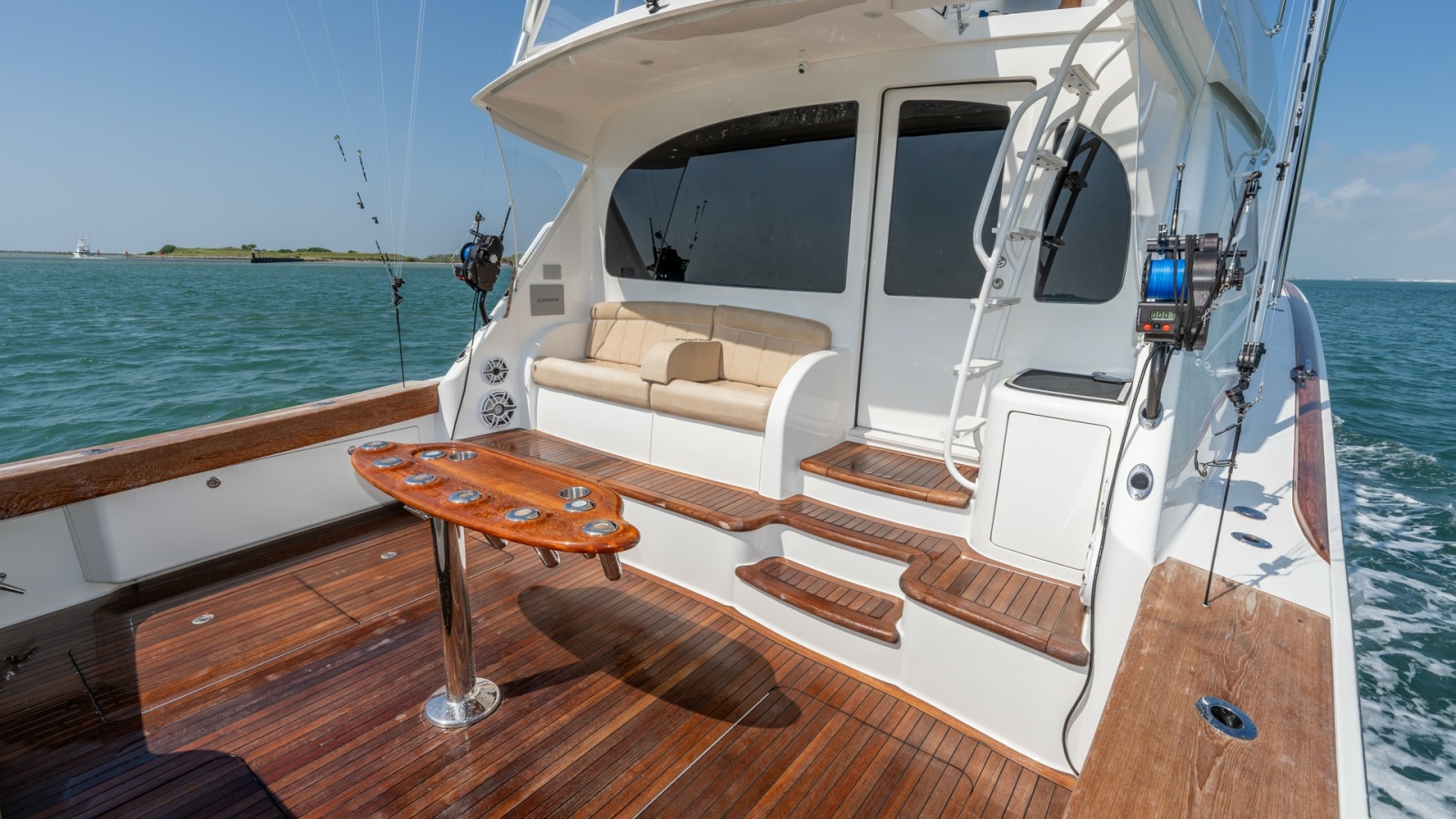 Spacious Aft Deck with Seating