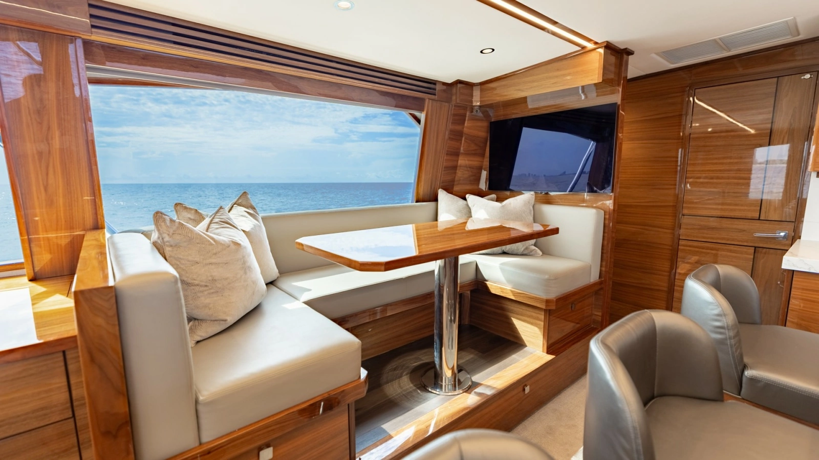 Elegant Salon with Ocean View