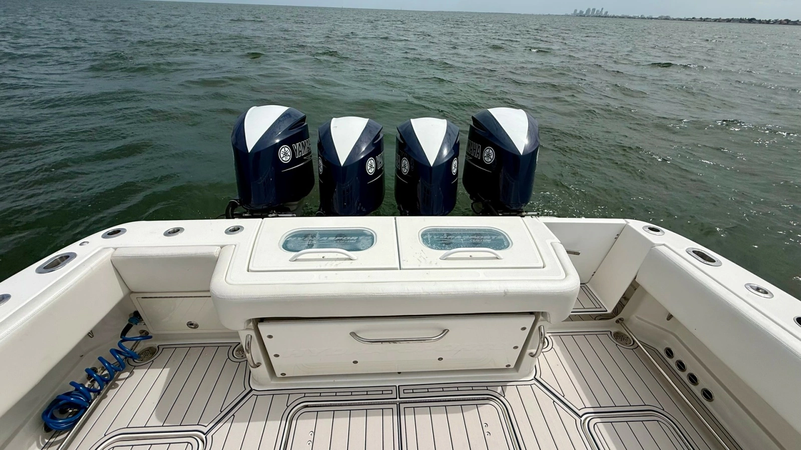 Aft Deck with Quad Engines