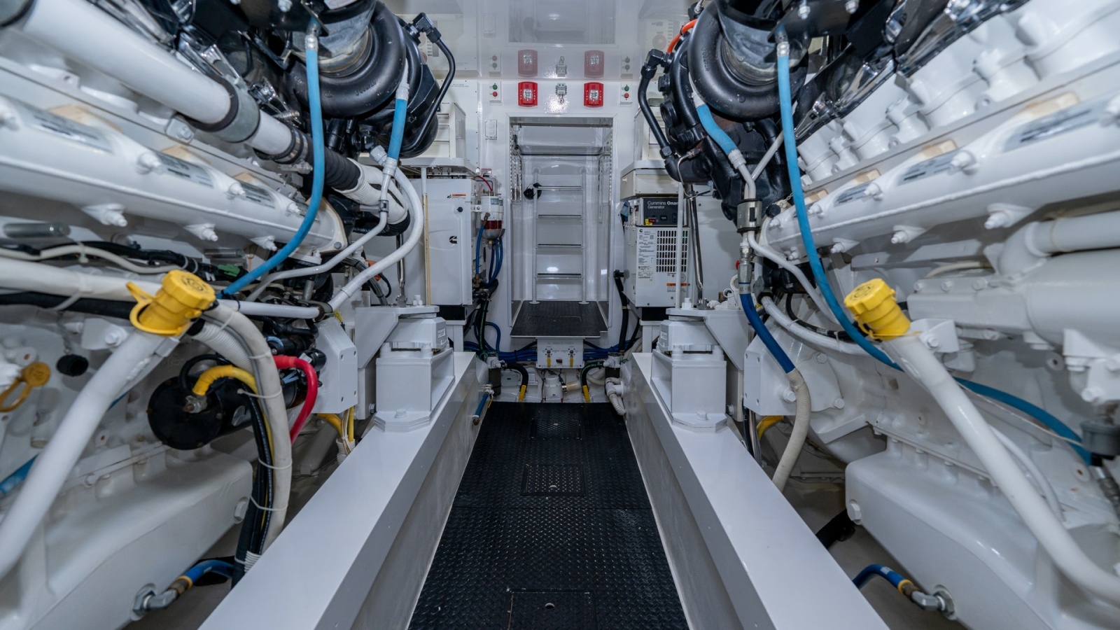 Engine Room with Dual Engines