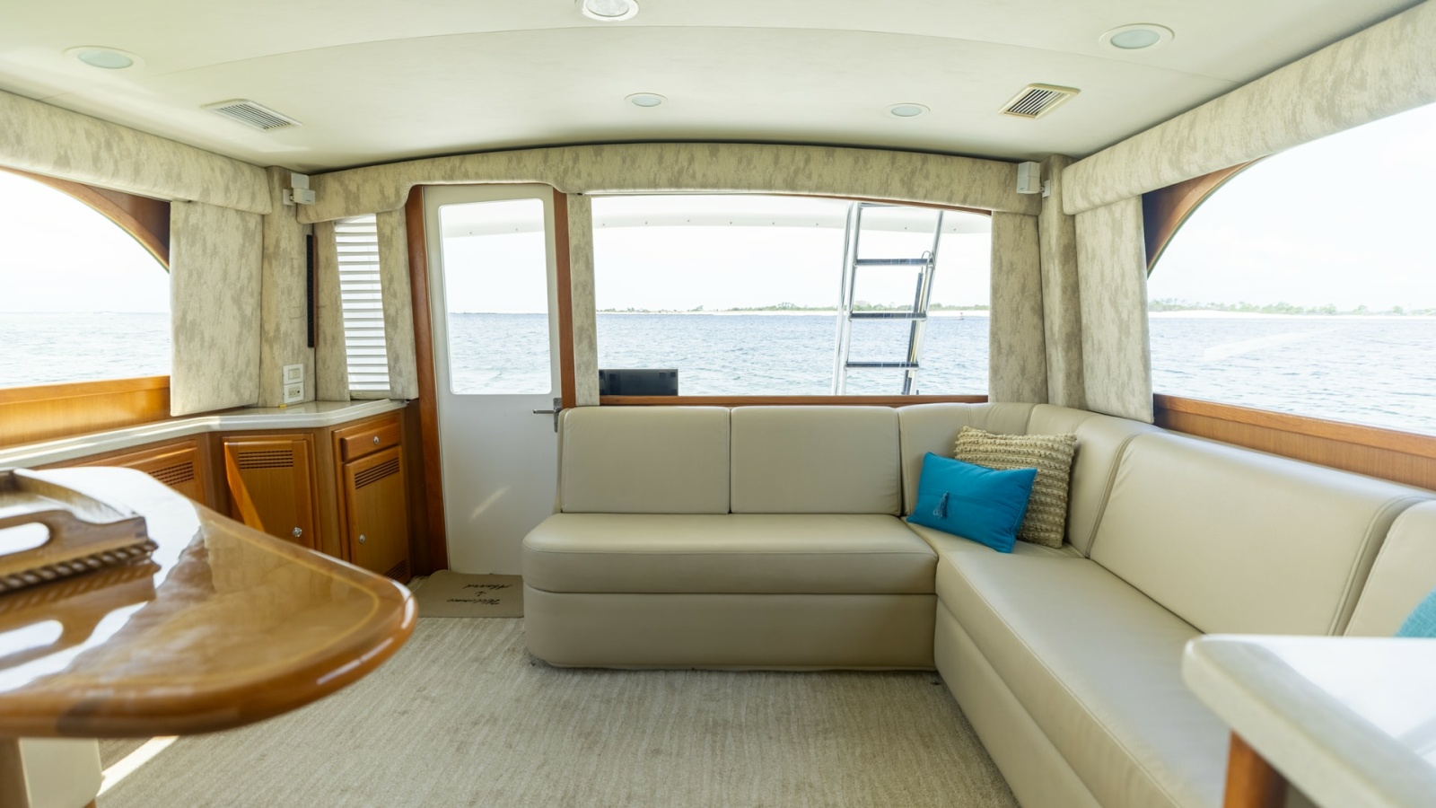Spacious Interior Salon with Aft View