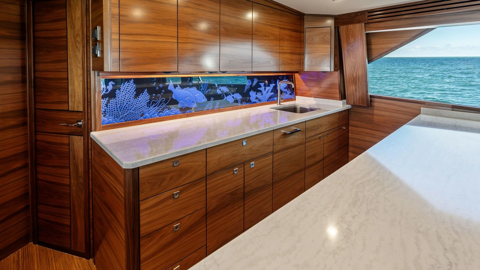 Galley with Ocean View
