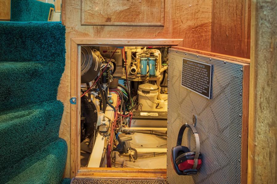 Engine room access