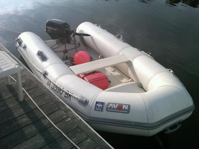 Avon Rib 10' with 15hp