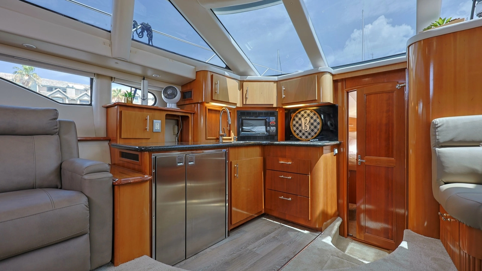 Spacious Galley with Skylight