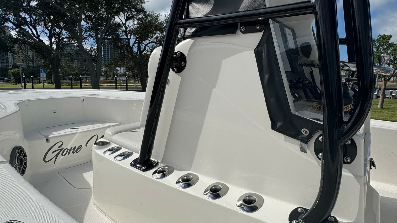 Center Console and Rod Holders