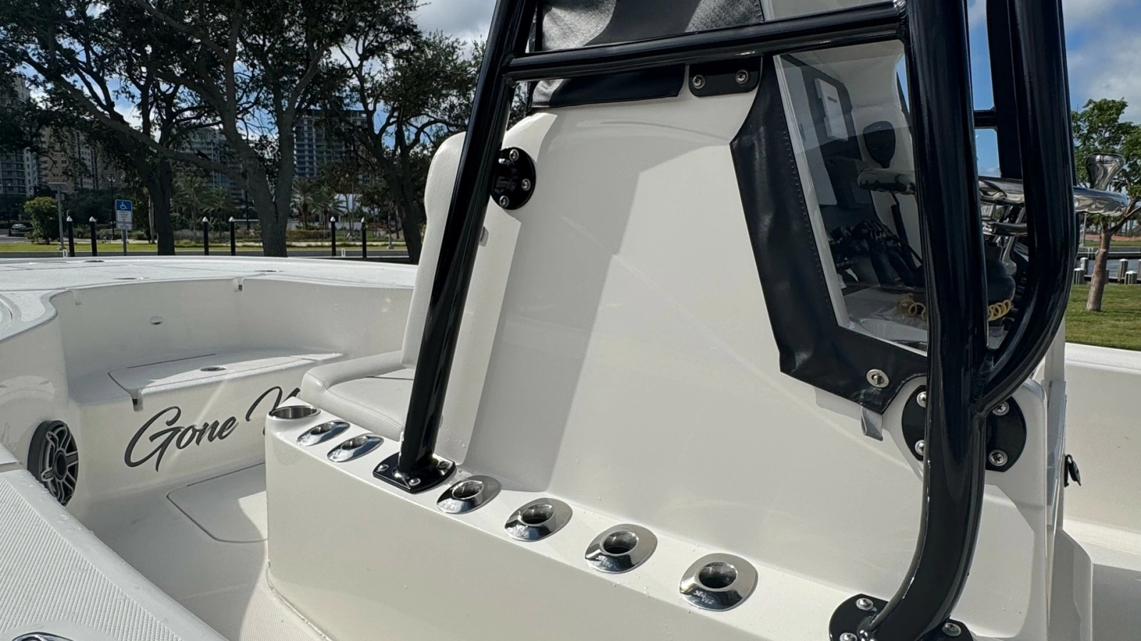 Center Console and Rod Holders