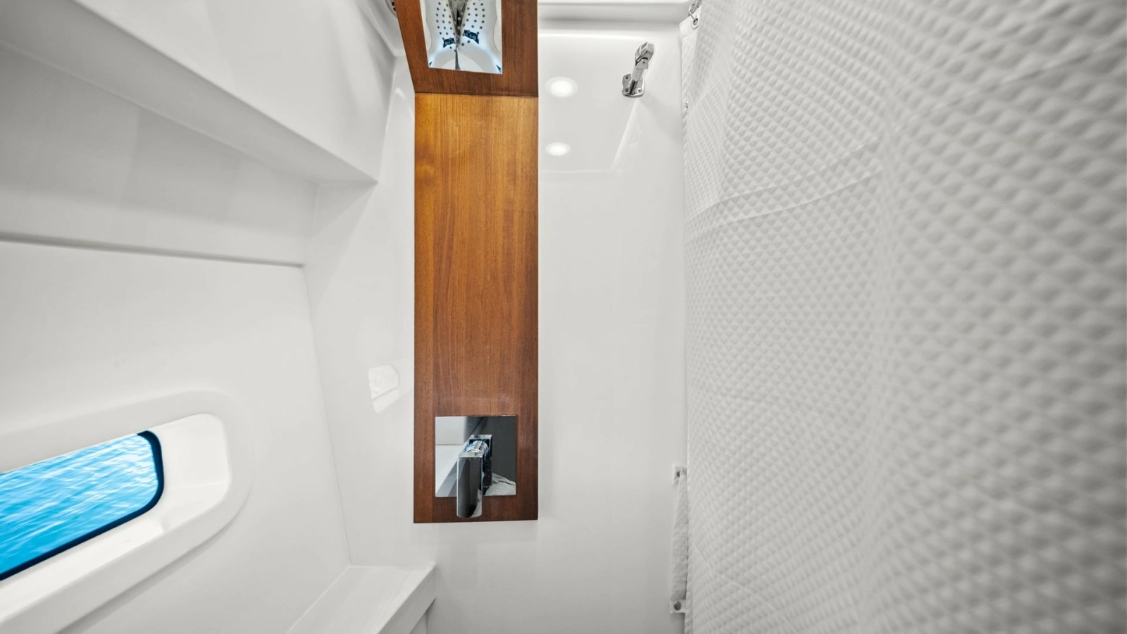 Modern Yacht Shower Area