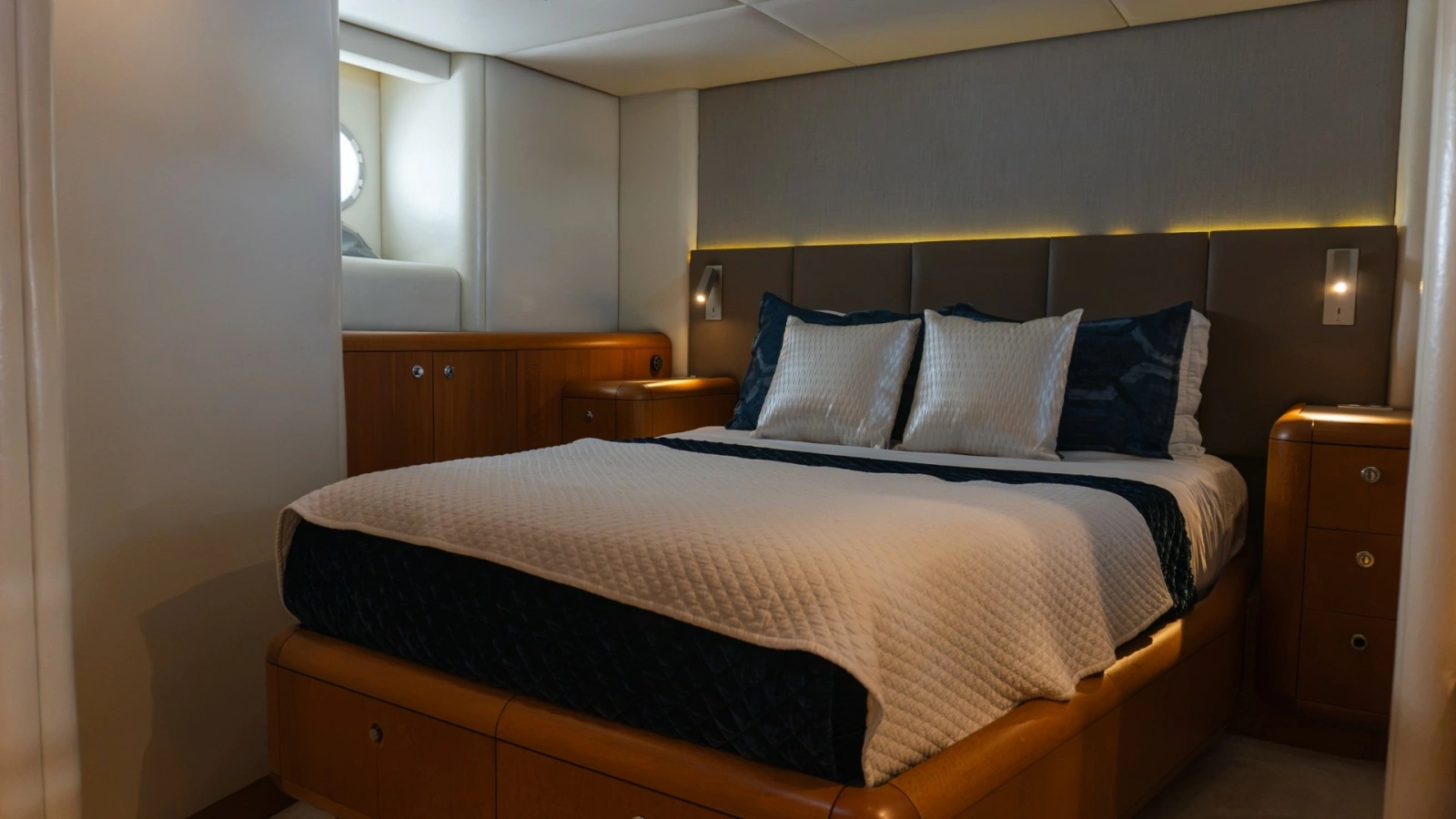 Luxurious Master Stateroom Interior