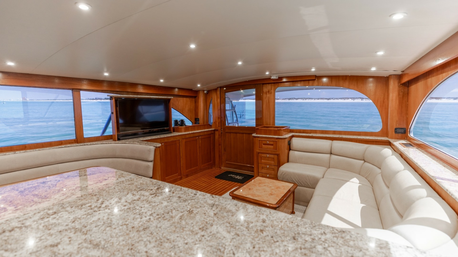 Spacious Salon with Ocean Views