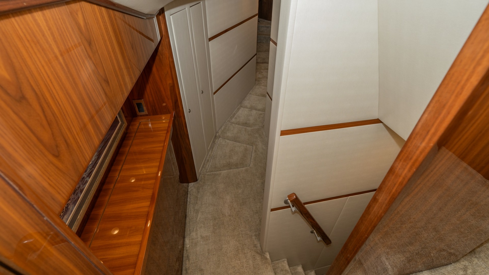 Lower Deck Corridor and Staircase