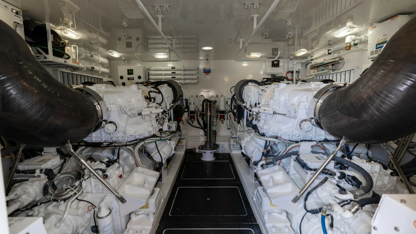 2015 Viking 76 Enclosed Bridge- CHULA- Engine Room