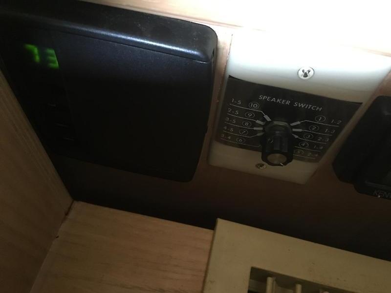 Tollycraft 39 sport thermostat and speaker zone control.JPG