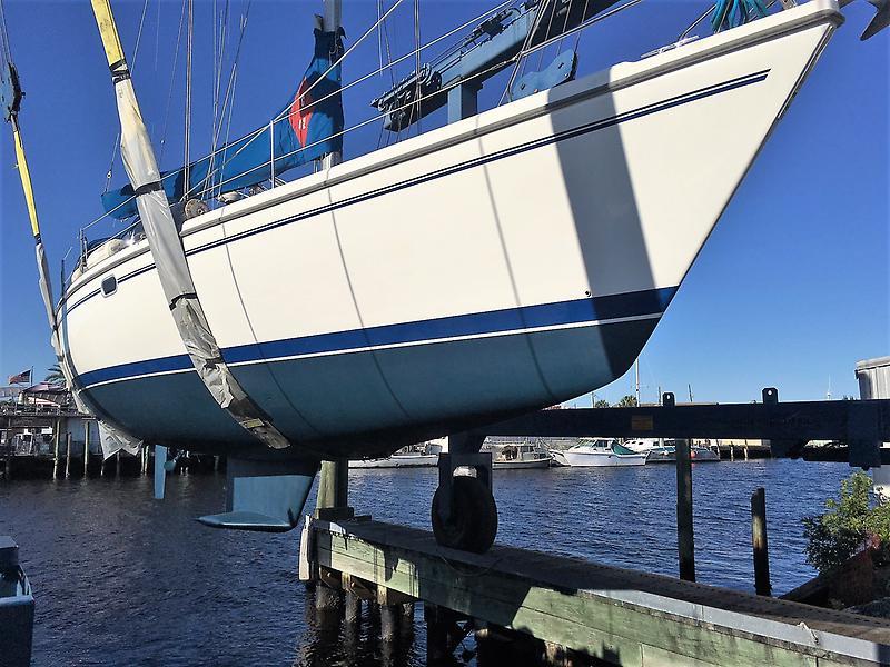 2001 Catalina 42 Samba Fresh Bottom 2016.jpg