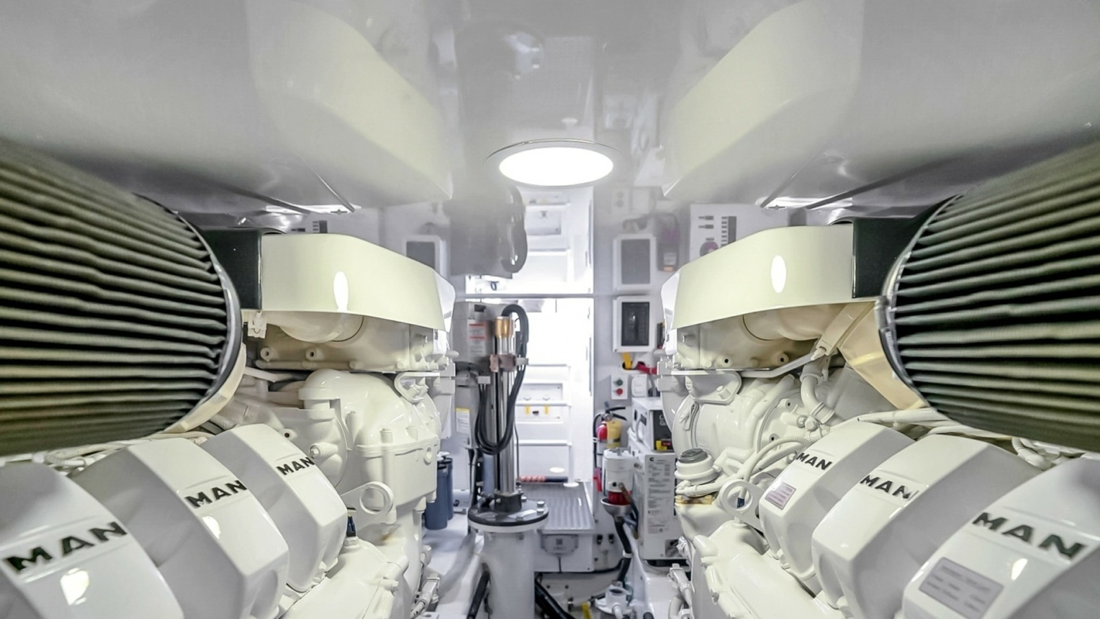 Engine Room with MAN Engines