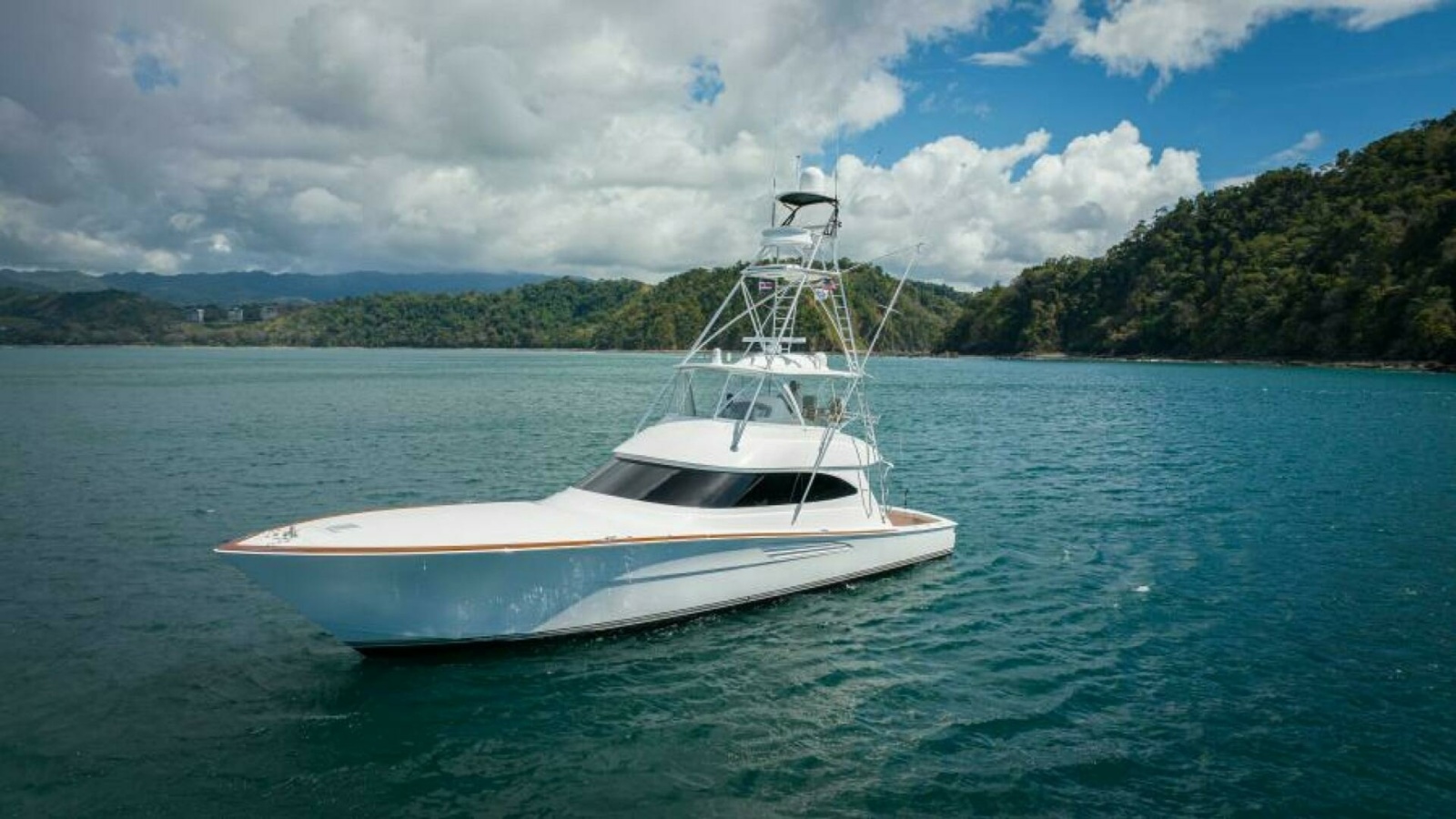 Bow View of Viking 64 Convertible
