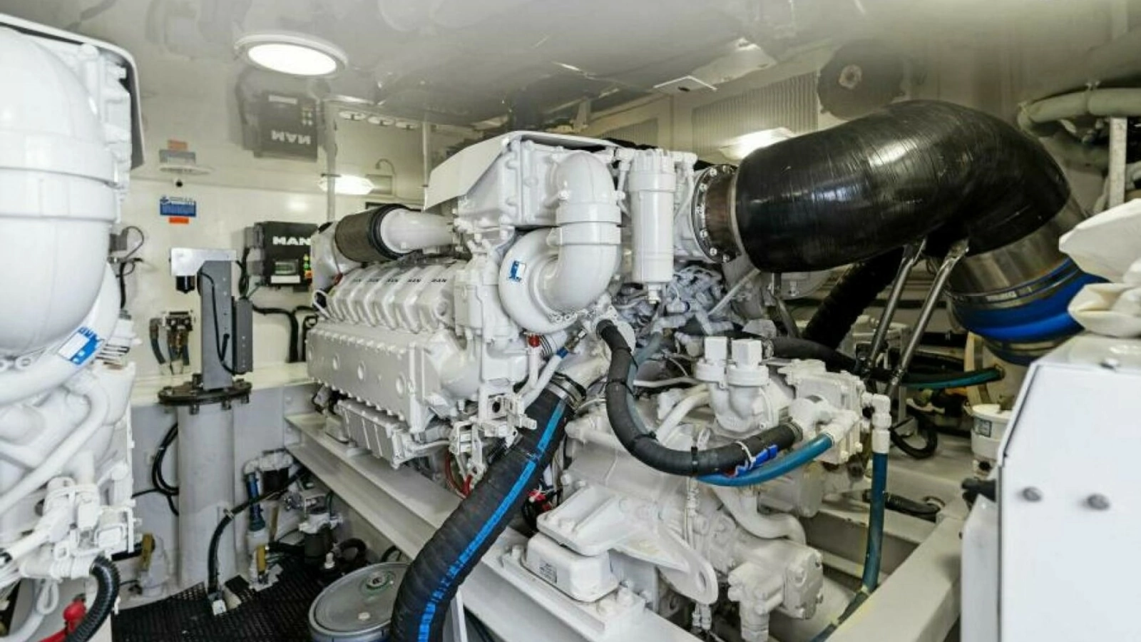 Engine Room with Twin Engines