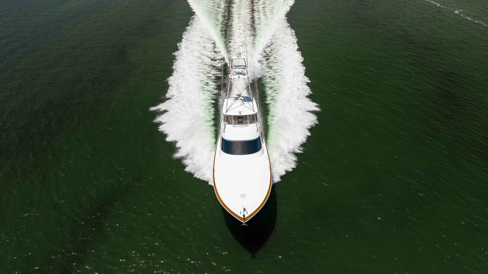 Aerial View of Bow in Motion