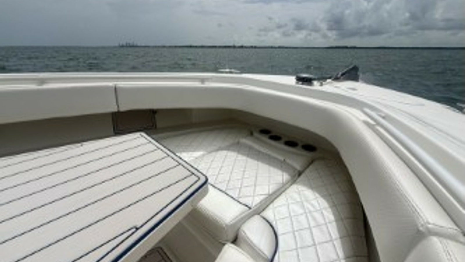 Bow Seating Area with Table