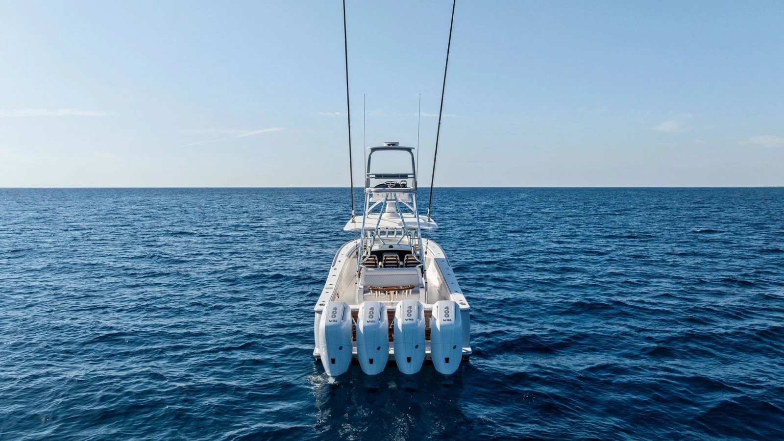 Stern View with Quad Engines