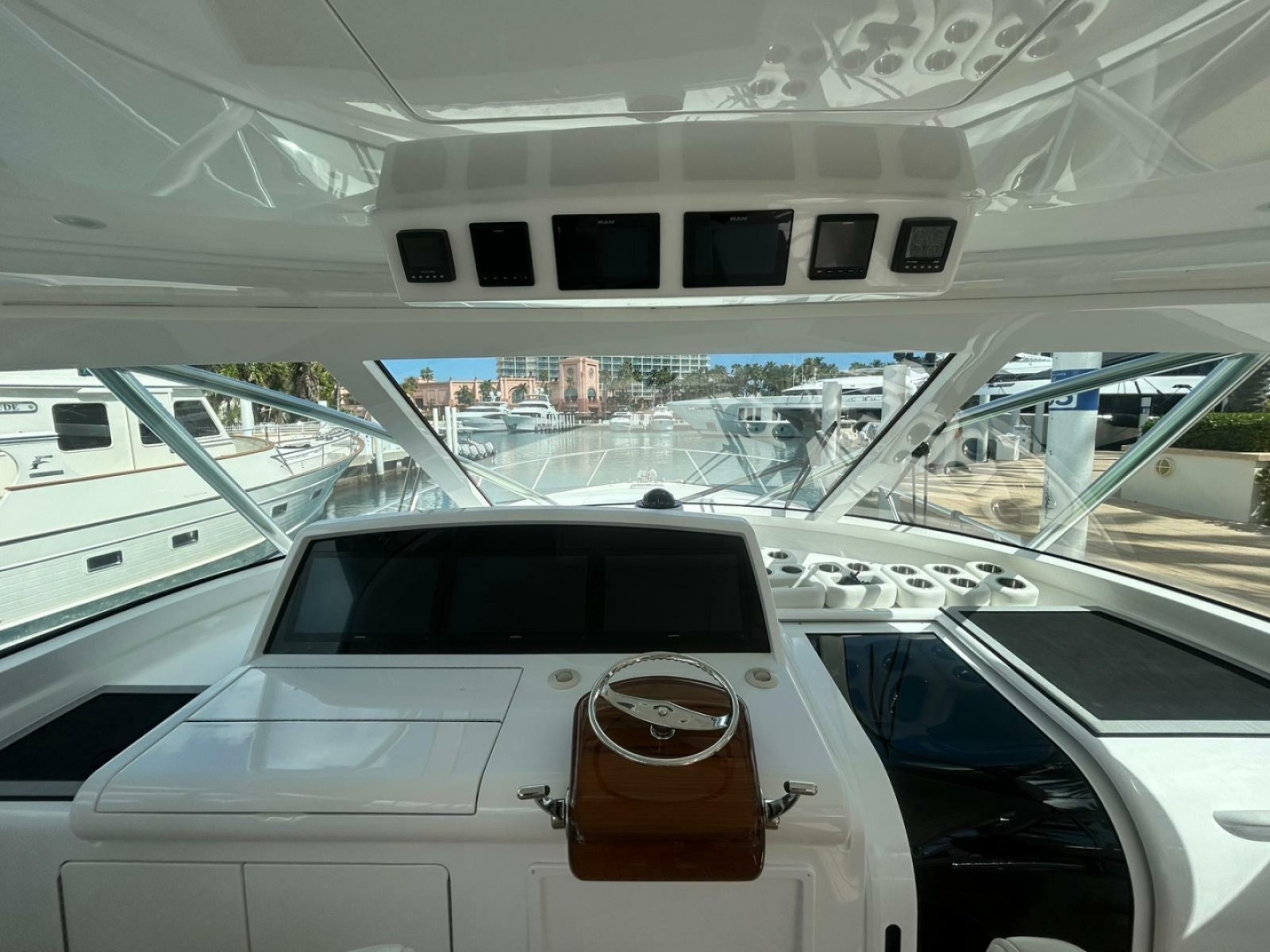Viking 54 - REVELRY - Flybridge Helm