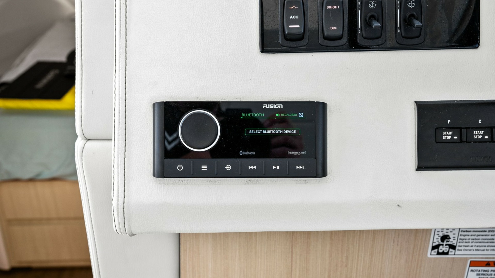 Helm Audio Control Panel