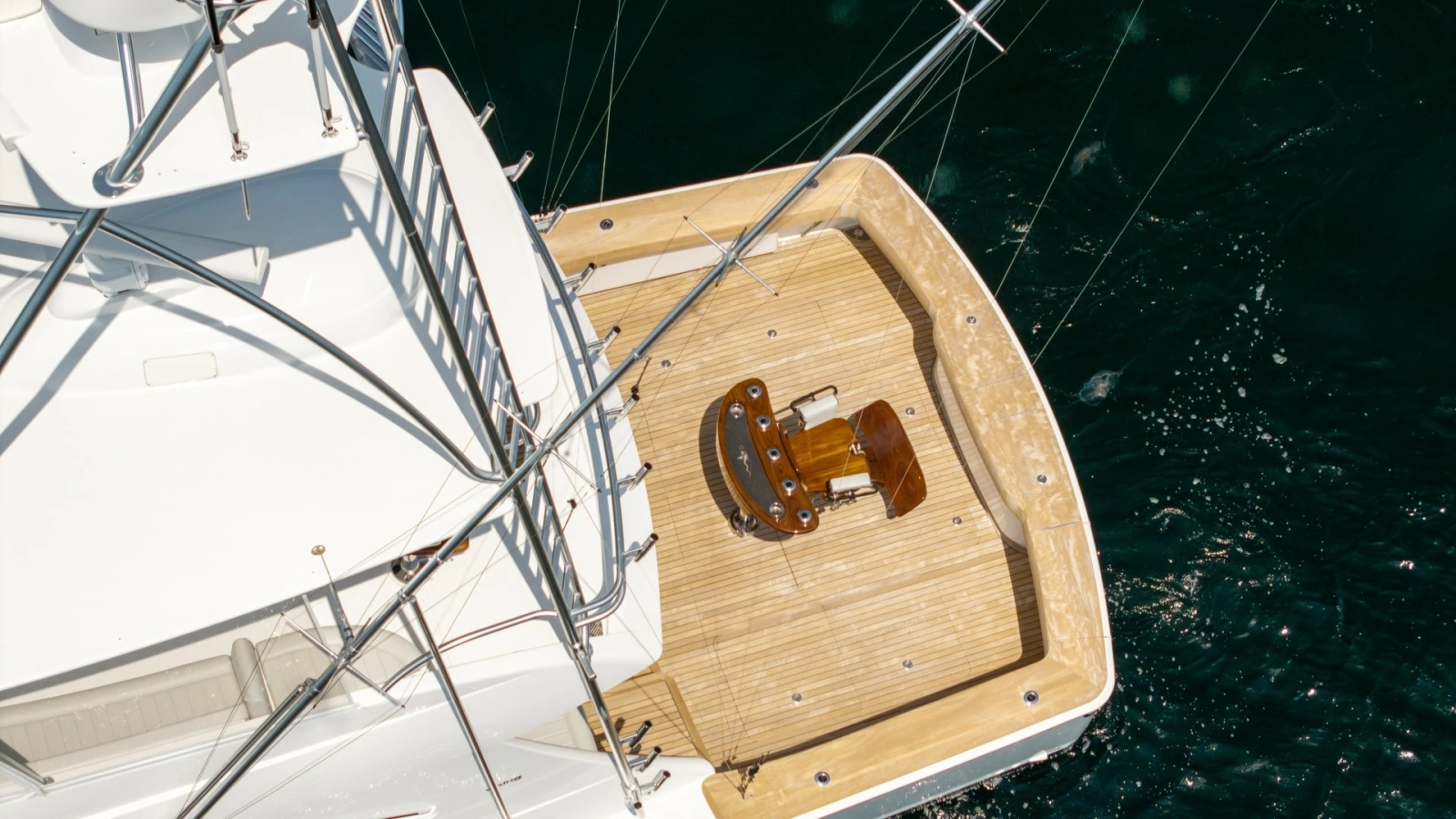 Aerial View of Aft Deck