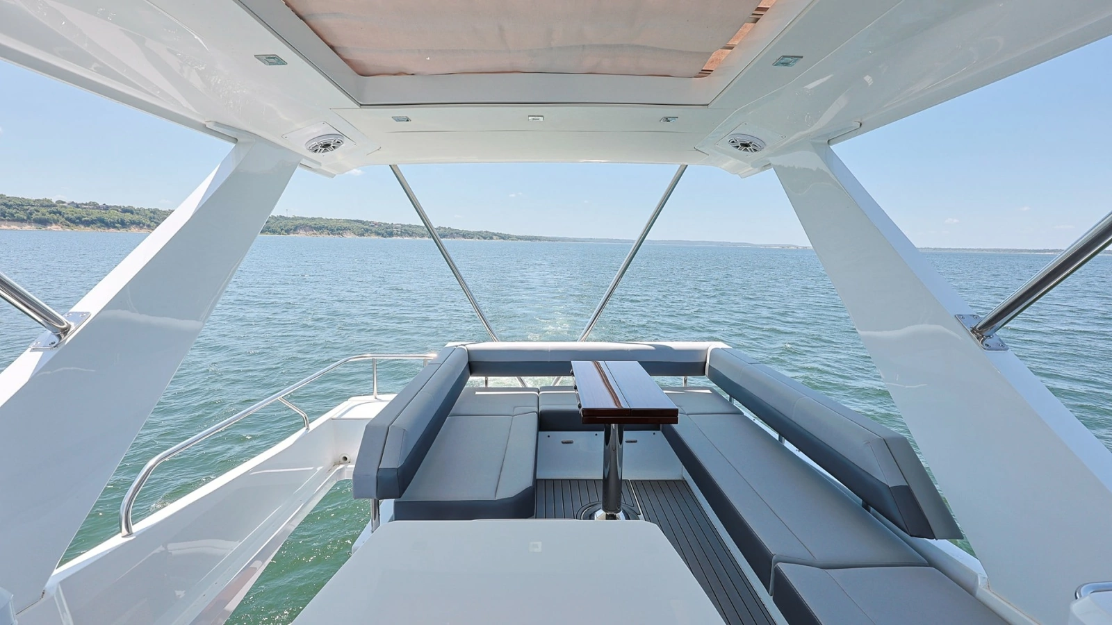 Spacious Aft Deck with Seating