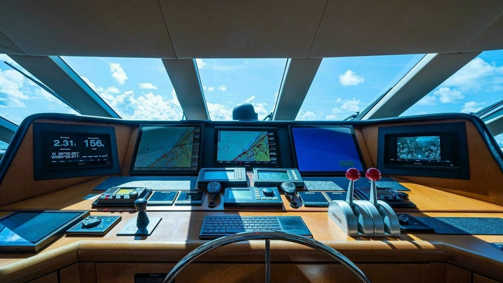 Sophisticated Helm Station