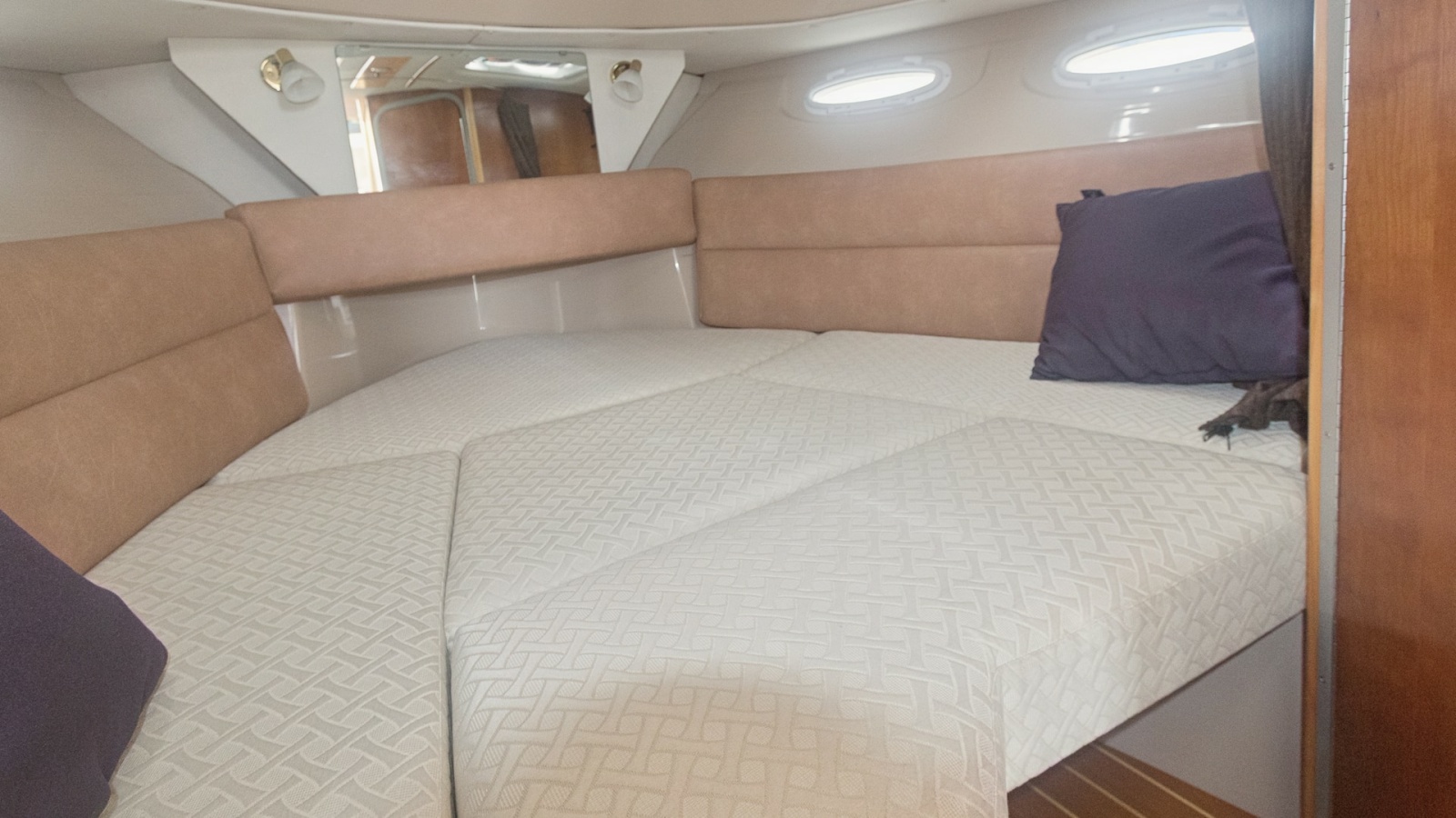 Spacious V-Berth Cabin