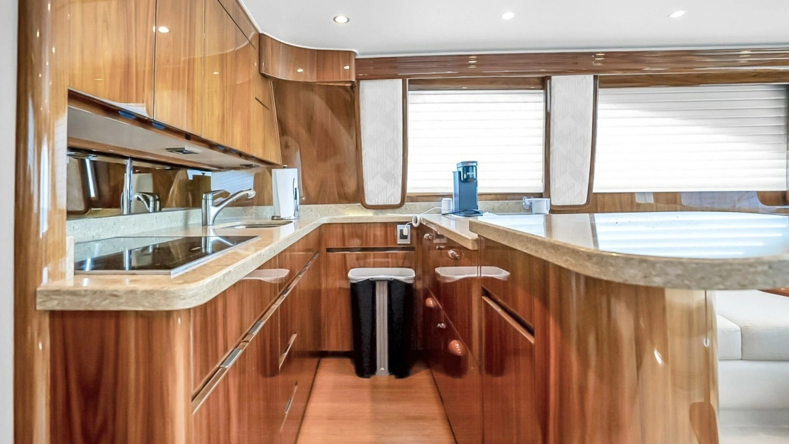 Galley with Modern Amenities