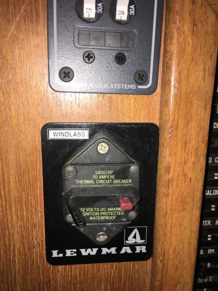 Midas Touch 1986 Marine Trader 38 Double Cabin Interior Electrical Panel 4.JPG