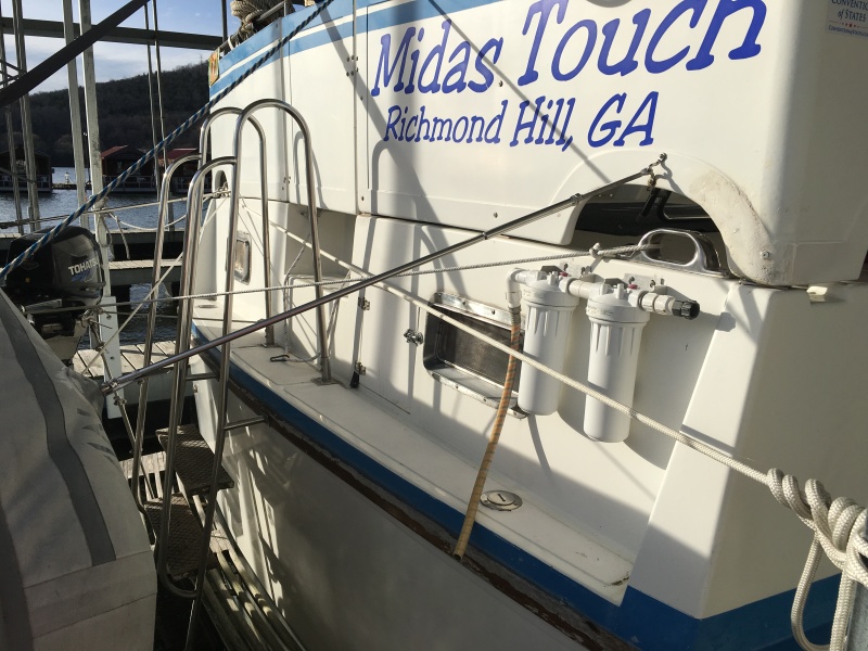 Midas Touch 1986 Marine Trader 38 Double Cabin Aft view.JPG
