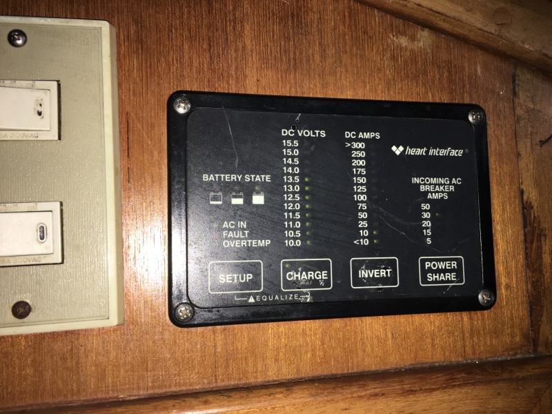 Midas Touch 1986 Marine Trader 38 Double Cabin Interior Electrical Panel 2.JPG