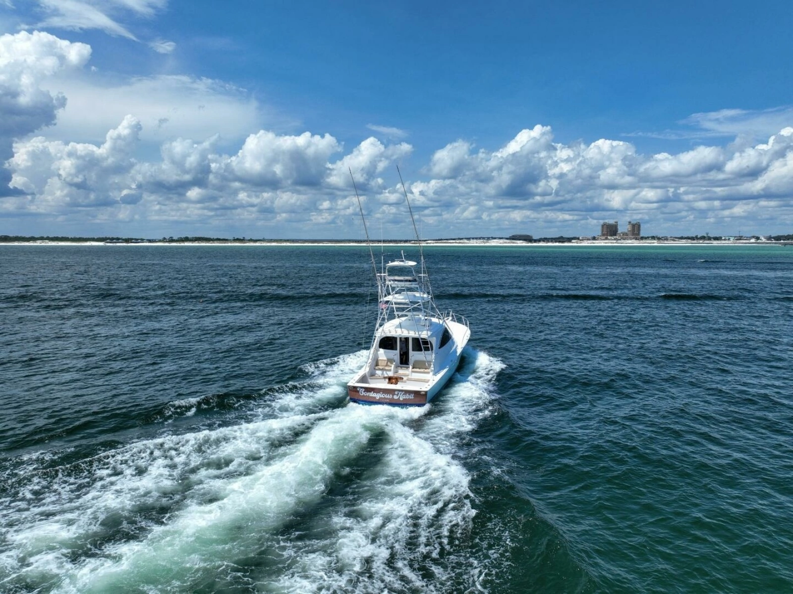 2016 Viking 52 Sport Tower- CONTAGIOUS HABIT- Profile