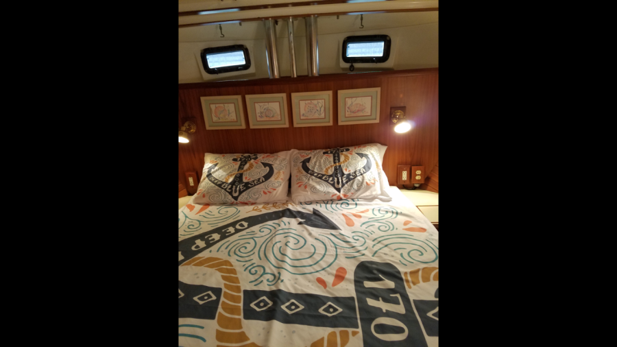 1988 Krogen 36 19 stateroom portholes and lighting.PNG