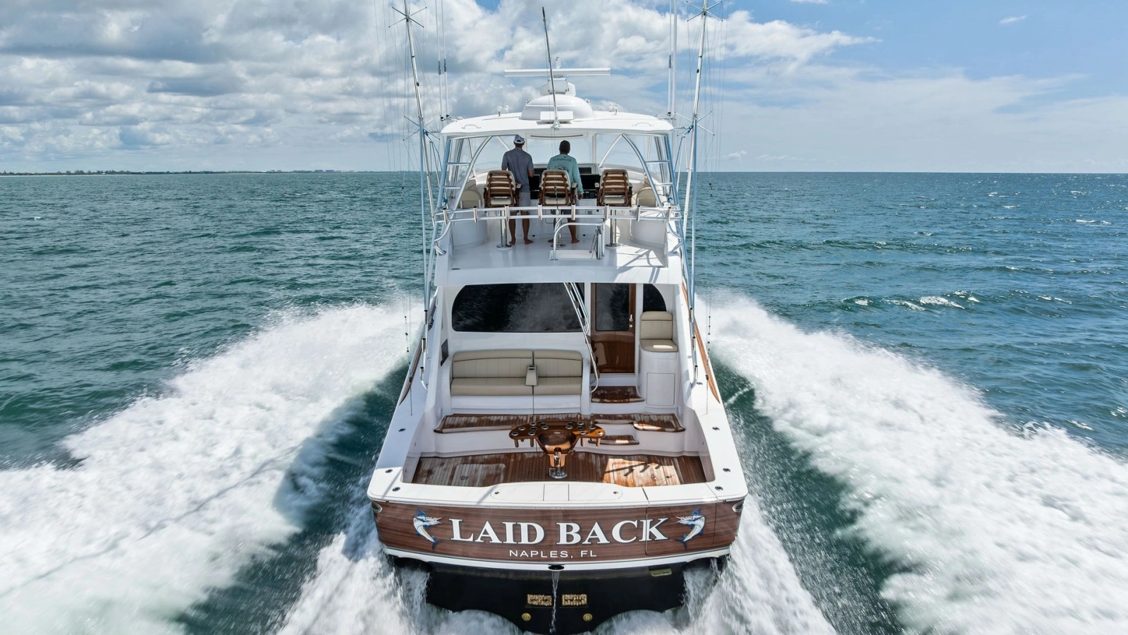 Aft Deck and Cockpit View
