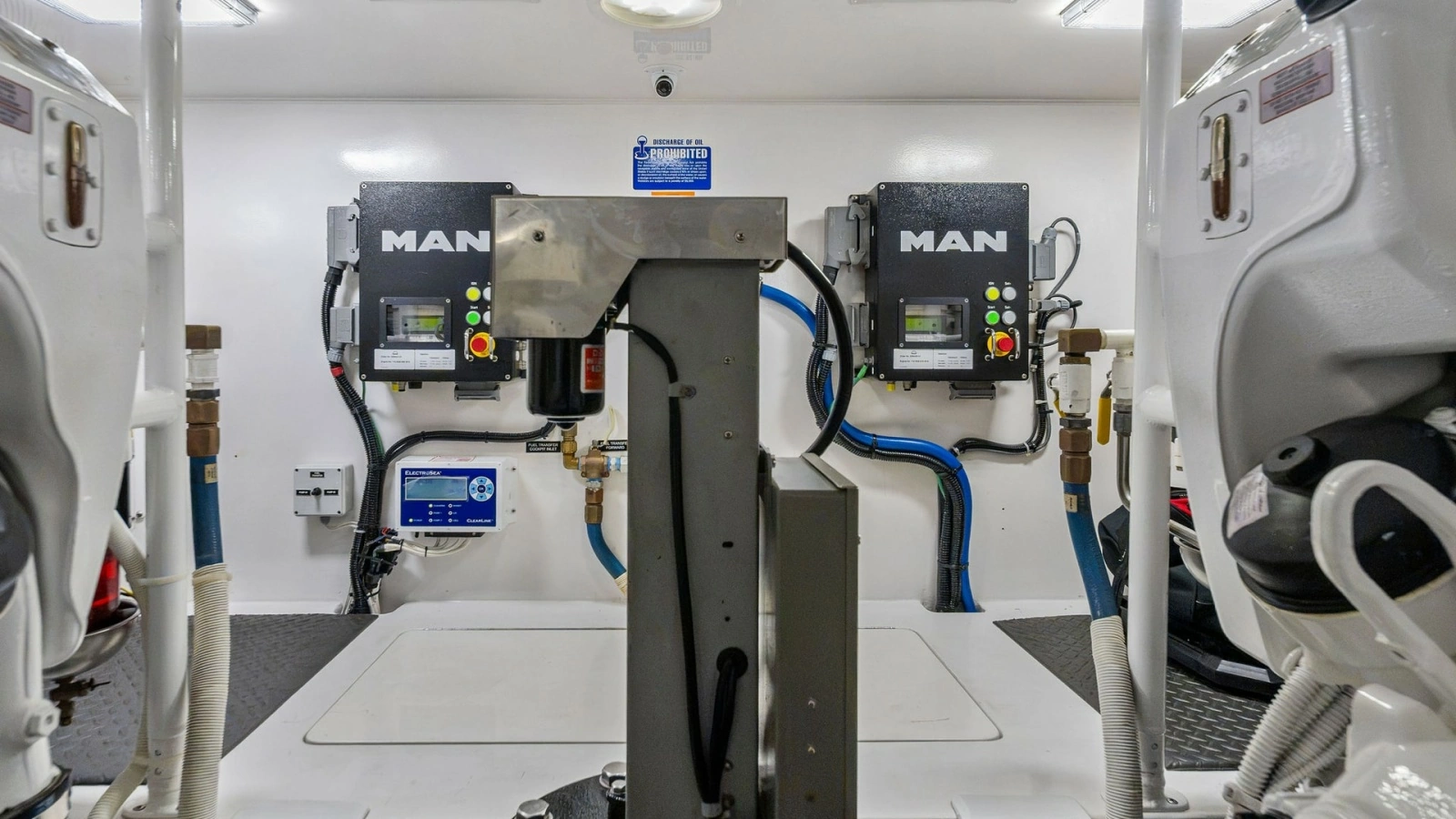 Engine Room with MAN Engines