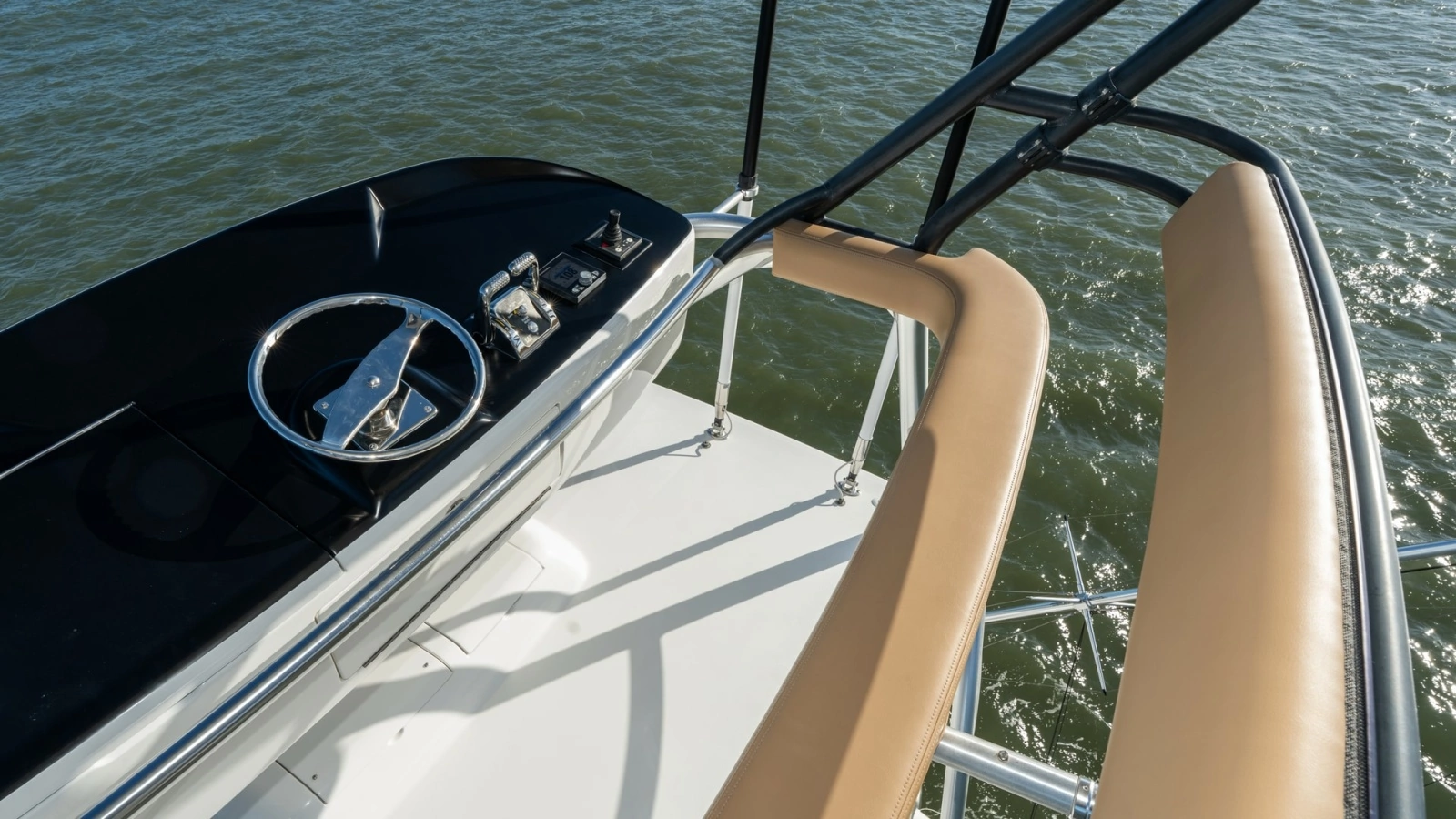 Flybridge Helm Station View
