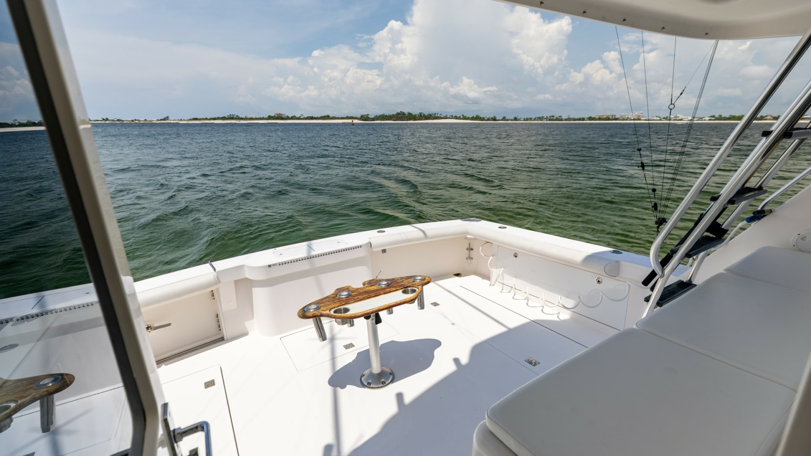 Spacious Aft Deck with Seating