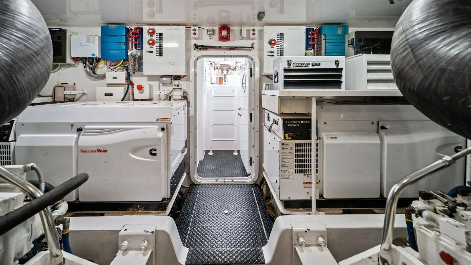 Engine Room with Advanced Equipment