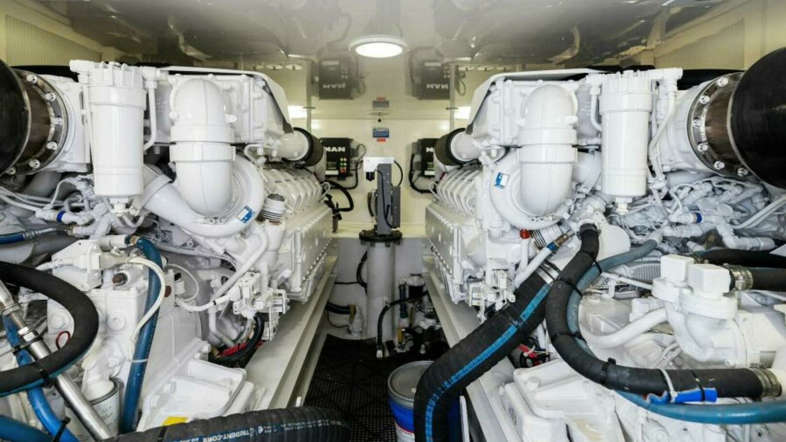 Engine Room with Twin Engines